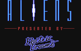Aliens - The Computer Game Title Screen